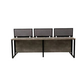 Industrial Chic Modular Conference Desk Proffice furniture